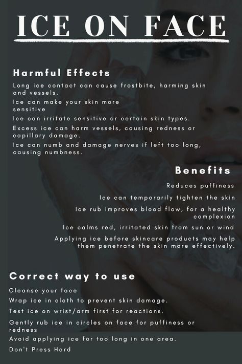 Explore the benefits and drawbacks of ice face massage. #IceFacial #SkincareTips #ProsAndCons" Benefits Of Ice Facial, Ice On Skin Benefits, How Often Should I Ice My Face, What Are The Benefits Of Icing Your Face, Where To Ice Your Face, Applying Ice On Face, When Should I Ice My Face, When Should You Ice Your Face, Is Ice Good For Your Face