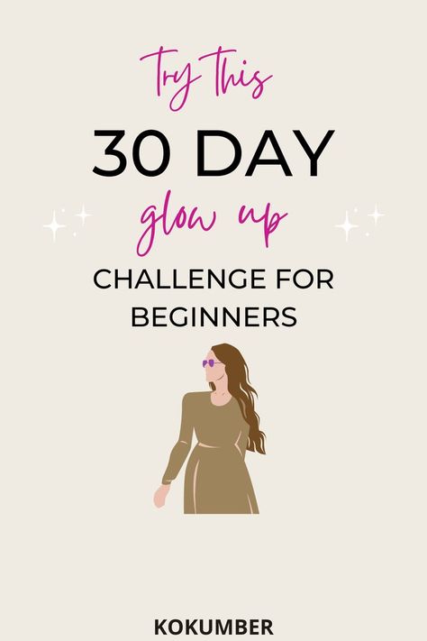 30 Day Challenge For Beginners Beginner 30 Day Challenge, Joy Challenge 30 Day, 7 Day Fitness Challenge Ideas, 100 Days Of Self Improvement, 30 Day Easy Challenge, 90 Day Workout Challenge, 30 Day Loose Weight Challenge, 30 Day Glow Up Challenge Self Care, 30 Day Beauty Challenge