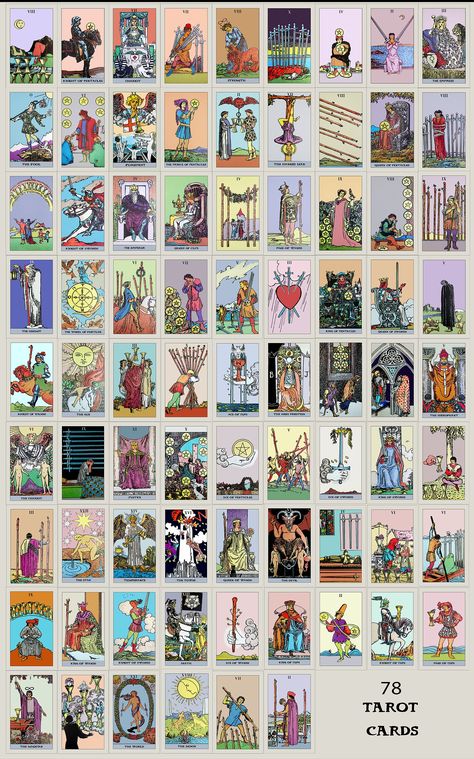 Rider Waite Tarot Cards, Shrines Art, Rider Waite Deck, 78 Tarot Cards, Vintage Tarot, Learning Tarot Cards, Rider Waite Tarot, Modern Magic, Tarot Meanings