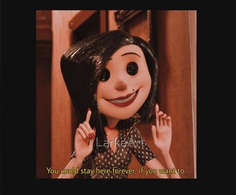 Coraline Quotes, Other Mother Coraline, Coraline Movie, Coraline Aesthetic, Other Mother, Coraline Doll, Coraline Jones, Tim Burton Art, Personalized Dolls