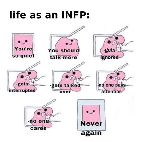 Angry Infp, Infp Core Aesthetic, Infp X Infj, Infp Core, Infp Facts, Intp Infp Differences, Isfp Memes, Infp Aesthetic, Mbti Infp