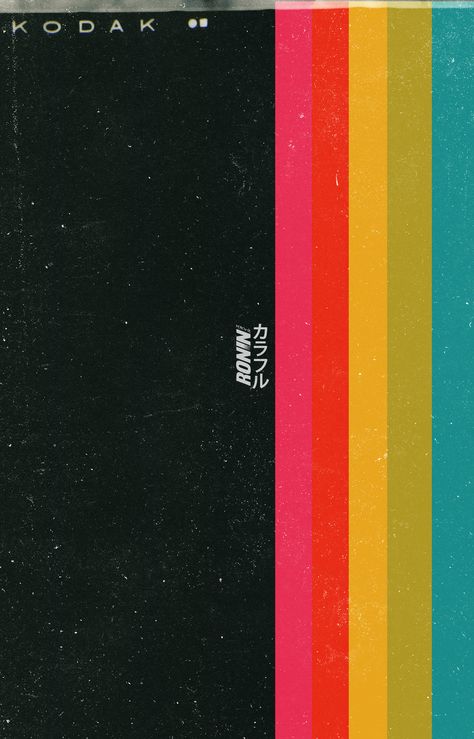 kodak. By RoninStyle  shop Ronin. become a ronin  roninstyle.kincustum.com Retro Aesthetic Background, Vhs Wallpaper, Retro Lockscreen, Kodak Aesthetic, Vhs Aesthetic, Wallpaper Retro, Rainbow Aesthetic, Wallpaper Vintage, Download Cute Wallpapers