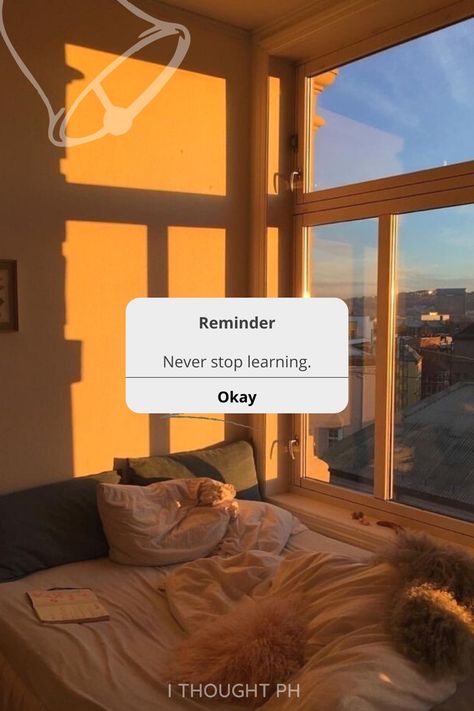 Never Stop Learning Wallpaper, Widgets Quotes, Morning Reminder, Instagram Story Ads, Positive Quotes Wallpaper, Definition Quotes, 21st Birthday Photoshoot, Never Stop Learning, Self Reminder