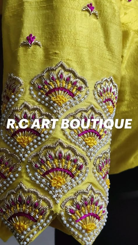 C Art, Latest Bridal Blouse Designs, Latest Blouse Designs Pattern, Maggam Work Designs, Traditional Blouse Designs, Art Boutique, Latest Model Blouse Designs, Fashionable Saree Blouse Designs, Cutwork Blouse Designs