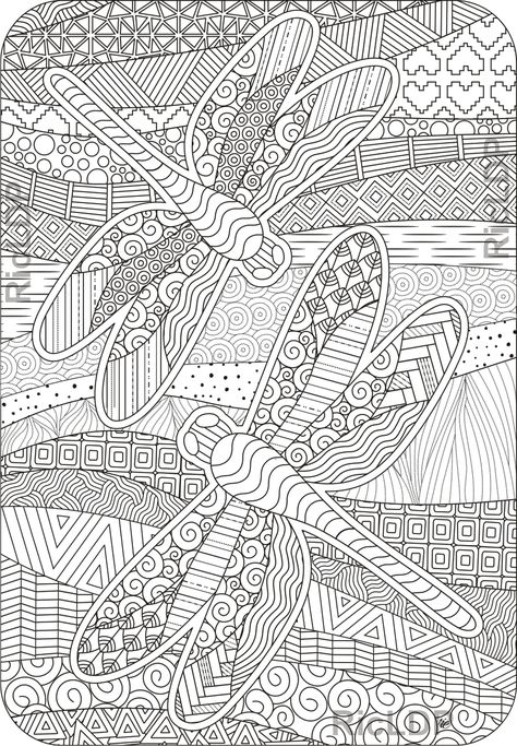 Set of 3 Zentangle Animal with Wings #coloringpages #dragonfly #zendoodle #zentangle #linearts Animals With Wings, Hummingbird Coloring Pages, Zentangle Animals, Doodle Coloring, Zen Doodle, Bald Eagle, Coloring Page, Doodle Art, Digital Download Etsy