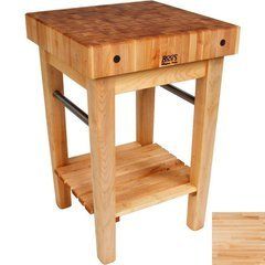 36 Inch x 24 Inch x 4 Inch Pro Prep Butcher Block with Casters, 1 Drawer - Maple Boos Butcher Block, Butcher Block Ideas, Butcher Block Kitchen Island, Industrial Kitchens, Butcher Block Tables, Butcher Block Island Kitchen, Ranch Furniture, Residential Kitchen, Butcher Block Table