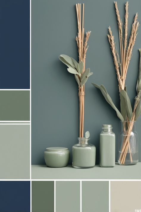 Looking to supercharge your productivity and performance? Dive into this article for expert tips on unlocking your peak potential. #ad     #Colortrend #wallpaint2024  #color2024  #DIYpainting  ##DIYhomedecor  #Fixhome Turquoise Green Paint Colors, Light Blue And Green Office, Livable Green Color Palette, Sage Green And Navy Blue Bedroom Ideas, Blue And Green Palette Colour Schemes, Blue And Brass Color Palette, Colours With Sage Green, Productive Color Palette, Sage Green And Blue Home Decor