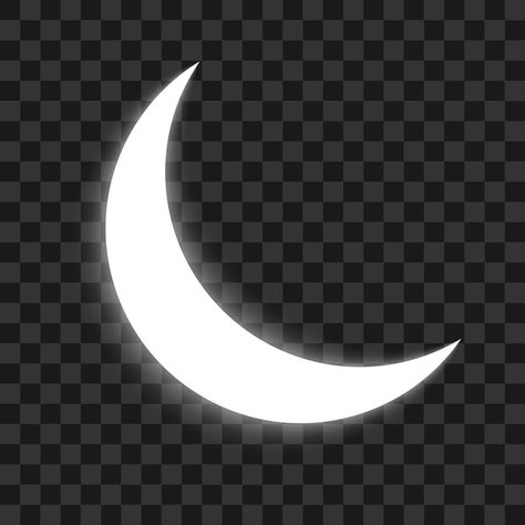 Vector crescent moon on tranparention ba... | Premium Vector #Freepik #vector #moon #moon #moon-illustration #good-night Crescent Illustration, Pixel Moon, Crescent Moon Illustration, Moon Vector Illustration, 3d Composition, Moon Vector, Moon Graphic, Moon Images, Moon Crescent