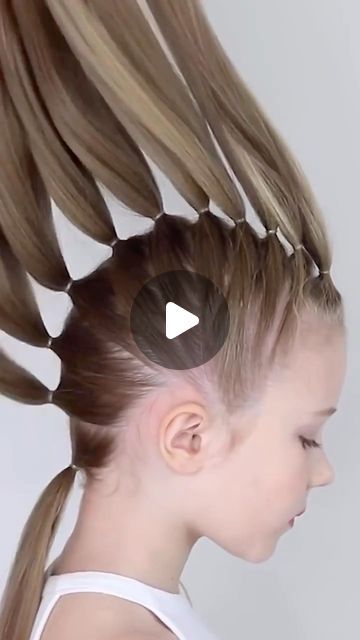 Easy Hair Braids For Long Hair, Hairstyle Very Long Hair, Easy Braids For Short Hair Step By Step, Easy Braids To Do On Yourself Tutorials, Easy Big Braids Hairstyles, Pagent Hair Ideas For Kids, Braids Ideas For Long Hair, Sweetheart Hairstyles, Hair Styles For Girls With Long Hair