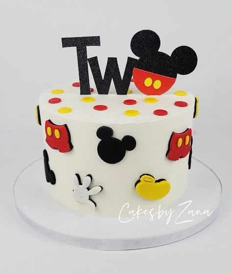 Mickey 2nd Birthday Cake, Oh Toodles Birthday Cake, Mickey Mouse Cake 2nd Birthday, Mickey Mouse 2nd Birthday Cake, Mickey Mouse Cake For Boys, Mickey Mouse Birthday Cake 2nd, Simple Mickey Mouse Cake, Twodles Birthday Cake, Mickey Mouse 1st Birthday Party Boy