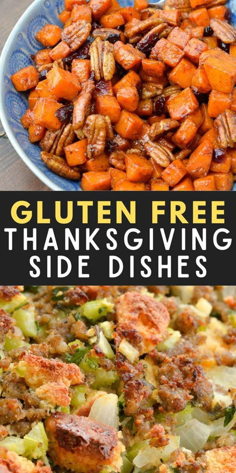 Add these amazing, easy gluten free side dish recipes to your Thanksgiving plan this year!