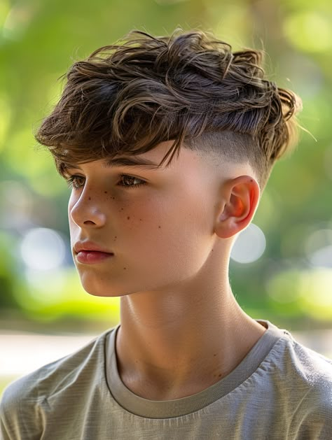 Boys Hairstyles Trendy, Trendy Boys Haircuts, Teen Haircuts, Facial Shapes, Teen Boy Haircut, Boy Haircuts Short, Toddler Haircuts