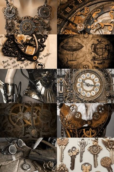 Bronzepunk Aesthetic, Aetherpunk Aesthetic, Steampunk Aesthetic Wallpaper, Steam Aesthetic, Clockpunk Aesthetic, Clockwork Aesthetic, Steampunk Moodboard, Steam Punk Aesthetic, Keys Aesthetic