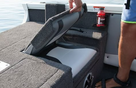 Rear Conversion Bench Seats Bass Boat Accessories, Bass Boat Ideas, Jon Boat Project, Boat Modifications, Jon Boat Modifications, Fishing Boat Accessories, Boat Upgrades, Boat Diy, Bass Boats