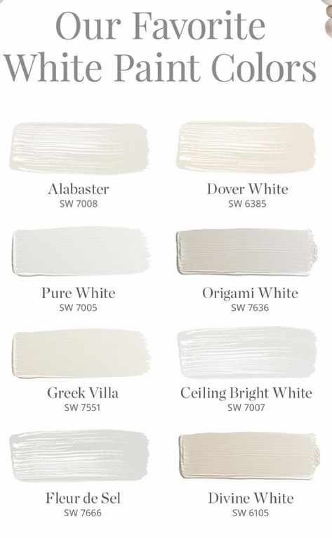 Muted White Paint, Sandy White Paint Color, Offwhite Color Walls, Cream White Paint, White Interior Paint, Indoor Paint, House Paint Interior, Farmhouse Paint Colors, Paint Color Inspiration