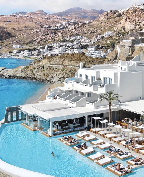 Earth on Twitter: "Cavo Tagoo Mykonos, Greece 🇬🇷  via: michutravel… " Cavo Tagoo, Cavo Tagoo Mykonos, King Home, Greece Mykonos, Dream Vacations Destinations, Travel Comfort, Mykonos Greece, Perfect Blue, Dream Travel Destinations