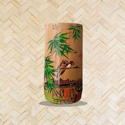 - Please keep the bamboo cup in a dry and airy place, avoiding water in the cup when not in use.
-You can dry or dry them when not in use to keep them longer. Bamboo Cups, Clean Products, Coffee Decor Kitchen, Peacock Painting, Handmade Cups, Coffee Decor, Cup Tea, Arizona Tea, Glass Birds