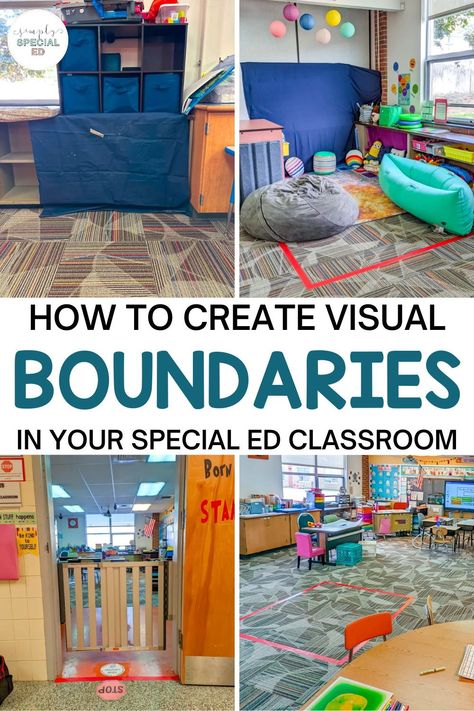 Classroom Zones Ideas, Classroom Work Stations, Classroom For Special Needs Ideas, Special Need Classroom Ideas, Sped Room Decorations, Low Incidence Classroom Setup, Special Ed Prek Classroom, Split Classroom Setup, Year 1 And 2 Classroom Ideas