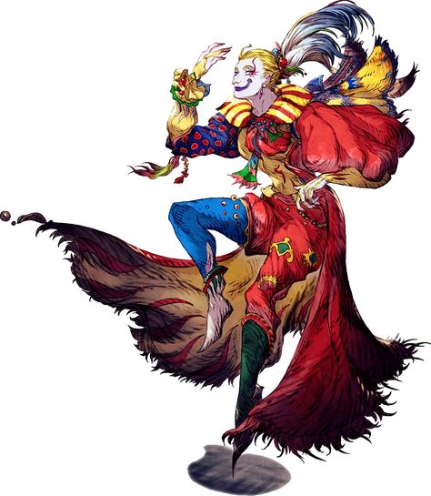 Kefka Palazzo Art, Final Fantasy Kefka, Kefka Ff6, Kefka Palazzo, Villain Ideas, Final Fantasy Brave Exvius, Joker Queen, Brave Exvius, Trickster God