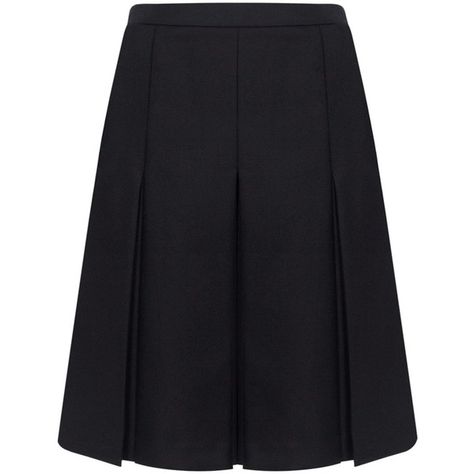 Cres E Dim - Pleated Wool Skirt (790 CNY) ❤ liked on Polyvore featuring skirts, mid length skirts, flared skirt, knee length pleated skirt, knee length a line skirt and inverted box pleat skirt Inverted Pleat Skirt, Pleated A Line Skirt, Shiny Skirts, Box Pleat Skirt, Skirt Knee Length, Pleat Skirt, Wool Skirt, Mid Length Skirts, Line Skirt