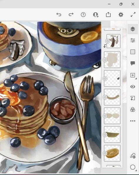 Adobe Fresco Art, Fresco Art, Adobe Fresco, Design Inspo, Table Settings, Photoshop, Graphic Design, Drawings, Design