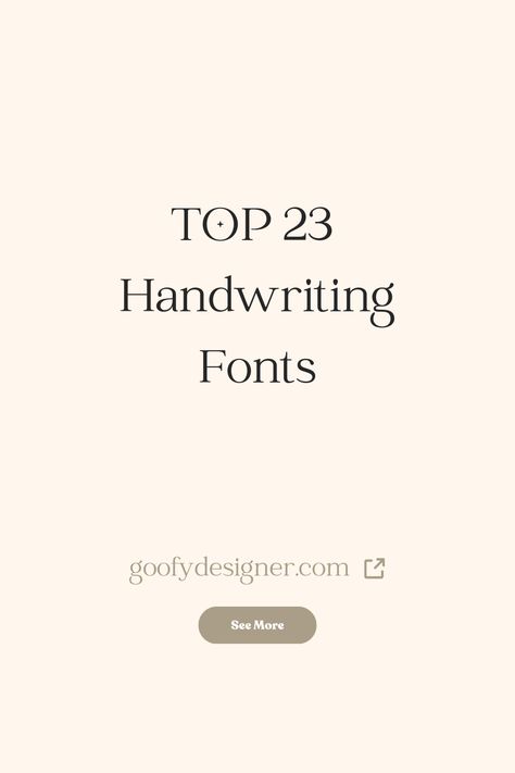 Find out the best handwriting fonts out there. Check out my article where you’ll find amazing font inspiration for handwriting fonts. #fonts #fontideas #fontinspiration #bestfonts #handwritingfonts Best Handwriting Google Fonts, Small Handwriting Aesthetic, Font Ideas Alphabet Handwriting, Design Writing Handwriting, Cute Handrighting, Font Handwriting Ideas, Masculine Cursive Font, Scrapbook Fonts Handwritten, Unique Handwriting Style