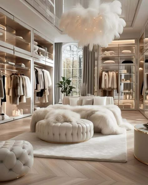 Rich Things Luxury, Fancy Living Rooms, Luxury Closets, Closets Design, Dream Closet Design, Luxury Closets Design, Castle Aesthetic, Dream Life House, Luxury House Interior Design