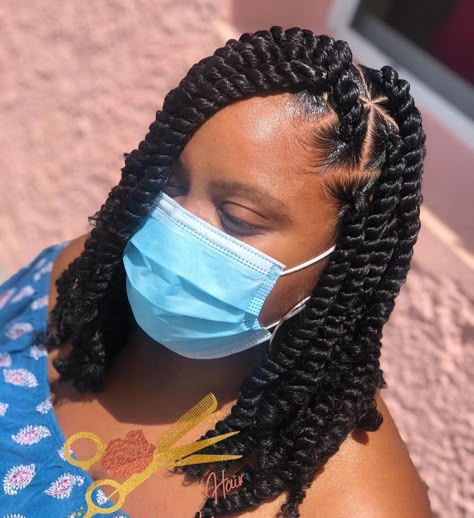 Twists Protective Styles, Passion Twists, Spring Twists, Feed In Braids Hairstyles, Goddess Braids Hairstyles, African Hair Braiding Styles, Afrikaanse Mode, Twist Braid, Braiding Styles