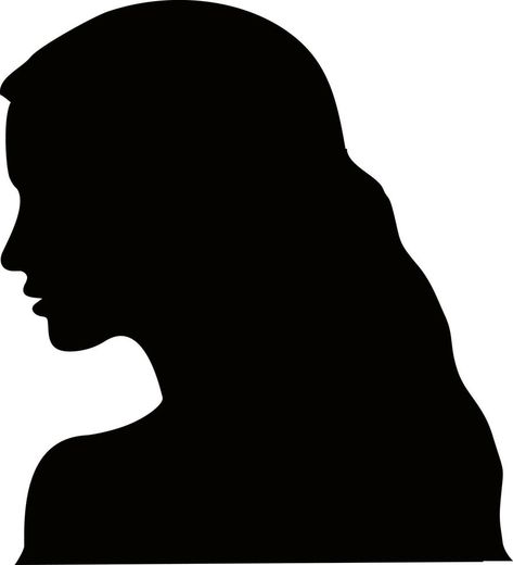 Woman Side Profile Silhouette, Woman Side View Drawing, Side Face Silhouette, Sillouttes Images Women, Women Silhouette Art, Side Profile Silhouette, Side View Face, Woman Side View, Female Side Profile