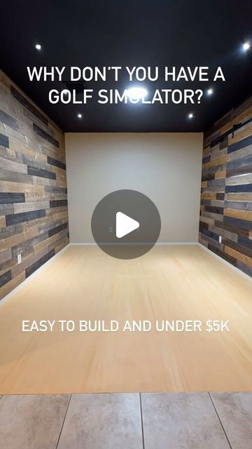 iGolfReviews on Instagram: "EDITOR CHOICE REVIEW: @carlsplacediygolf DIY Golf Simulator - Check out the best investment you can make in your house and your game.  Enjoy indoor golf for under $5k.  LINK IN BIO  #golf #golfsimulator #indoorgolf #carlsplacediygolf #golfislife #igolf #igolfreviews #carlsplace" Man Cave Golf Theme, Outdoor Game Room Ideas, Golf Shed Simulator, Shipping Container Golf Simulator, At Home Golf Simulator, Diy Indoor Golf Simulator, In Home Golf Simulator, Indoor Golf Simulator Man Cave, Man Cave Golf Simulator