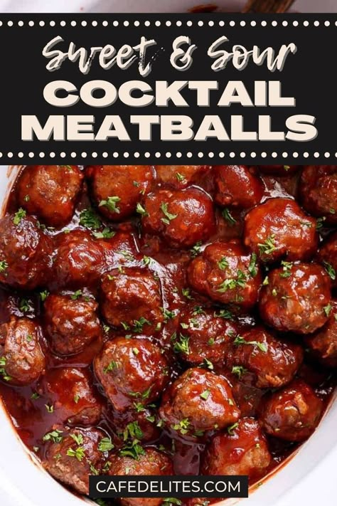 Meat Ball Appetizers Parties, Potluck Meatball Recipes, Pioneer Woman Cocktail Meatballs, Horderves Appetizers Meatballs, Pioneer Woman Sweet And Sour Meatballs, Sweet Italian Meatballs, Best Meatball Sauce Appetizers, Little Meatballs Appetizers, Meatball Toppings Sauces