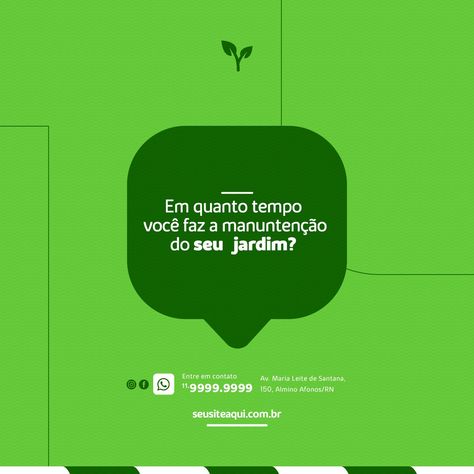 Social Media - Jardinagem :: Behance Quote Social Media Post, Quote Design Layout, Quote Social Media, Jeremiah 2911, Steampunk Font, Visual Design Ideas, Post Design Social Media, Quote Layout, Social Media Layout