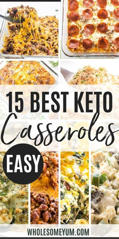 Keto Casserole Recipes, Keto Quiche, Keto Casseroles, Low Carb Casseroles, Keto Casserole, Keto Pancakes, Low Carb Diets, Recetas Keto, Makanan Diet