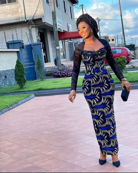 Latest And Simple Ankara Styles You Will Love. - Ladeey Simple Ankara Styles, Simple Ankara Gown Styles, Simple Ankara Gowns, Short Ankara Gowns Style, Latest Ankara Long Gown Styles, Latest Ankara Short Gown, Long Gown Styles, Unique Ankara Styles, Ankara Long Gown