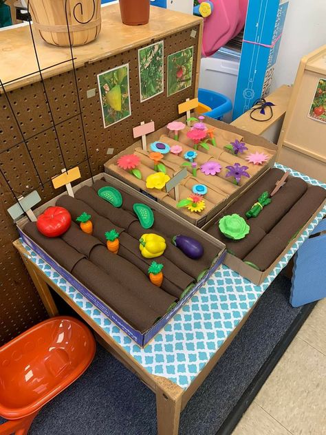 Preschool Home Living Center Ideas, Nursery Rhymes Dramatic Play, Dramatic Play Bee Hive, Play Centers For Preschool, Hardware Store Dramatic Play, Preschool Provocations Ideas, Dramatic Play Area Ideas, Diy Dramatic Play Center, Daycare Center Layout