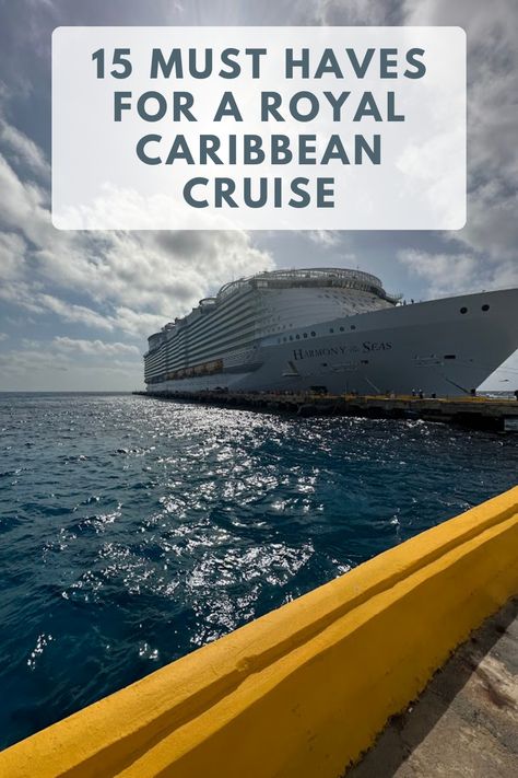 Are you going on a Royal Caribbean cruise and wondering what kind of things you need to take along with you? Harmony Of The Seas Royal Caribbean, Sea Bands, Royal Carribean Cruise, Wrinkle Release Spray, Toilet Spray, Carribean Cruise, Harmony Of The Seas, Sea Sickness, Southern Travel