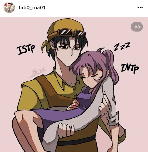 Intp X Istp, Istp Relationships, Intp Relationships, Intp Istp, Istp Intp, Mbti Ships, Intp Mbti, Istp Personality, Mbti Fanart