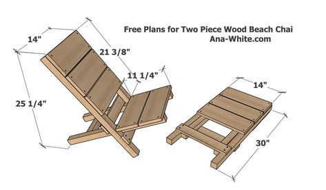 Pallet Bench Outdoor, Colorful Adirondack Chairs, Beach Chairs Diy, Outdoor Chairs Diy, Wooden Beach Chairs, Wooden Patio Chairs, Wooden Chair Plans, Wood Chair Diy, Wooden Patio Furniture