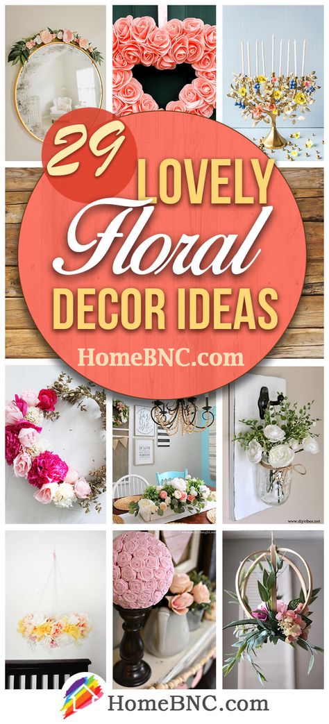 Best Floral Home Decor Ideas Fresh Flower Home Decor, February Home Decor, Ways To Elevate Your Home, Dollar Store Decorations, Diy Flower Arrangement, Paris Flowers, Diy Floral Decor, Summer Gardening, Garden Layouts