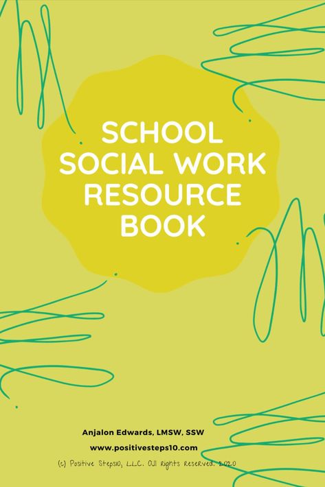 It is a School Social Worker's best friend. Especially when you are deciding on a last minute intervention for specific topics. In this resource the following is covered: SSW logs, Rapport Building, Self-Control, Self-Esteem, Coping Skills, Communication, and Respecting Differences. Easy to use and copy worksheets in one place. This is Volume 1 of the series. Elementary School Social Work, School Social Work Activities, Rapport Building, Social Work Activities, Social Work Quotes, School Social Workers, Response To Intervention, School Social Worker, Linen Wrap Dress