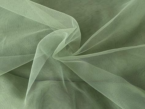 TULLE| Shades of Green Green Tulle Fabric, Tulle Aesthetic, Tulle Texture, Textile Book, Jewellery Photography Inspiration, Aelin Galathynius, Gold Wallpaper Background, Jewellery Photography, Green Tulle