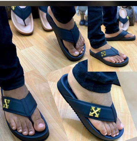 Palm Shoes For Men, Guys Slippers, Mens Slippers Fashion Style, Palm Slippers For Men, Gents Slippers, Palm Shoes, Mens Sandals Fashion, Gents Shoes, Boots Outfit Men