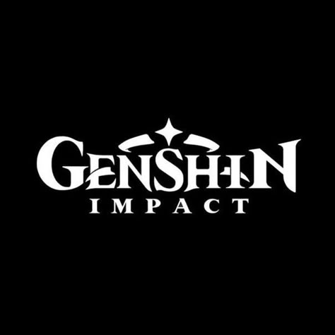 Genshin Impact Logo, Online Logo Creator, Twitter Backgrounds, App Anime, Free Gift Card Generator, Black App, Square Logo, Iphone Black, Ios App Icon Design