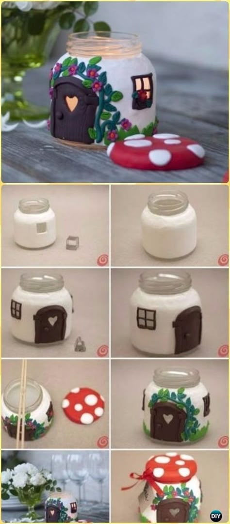 Diy Jar Crafts, Wine Bottle Diy Crafts, Mason Jar Crafts Diy, Wine Bottle Diy, Diy Simple, Light Crafts, Diy Fairy, Fairy Light, Mason Jar Lighting