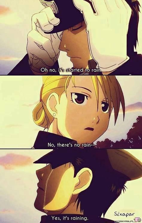 La tristesse ;-; Full Metal Alchemist Mustang, Full Metal Alchemist Manga, Flame Alchemist, Maes Hughes, Full Metal Alchemist Brotherhood, Olivier Mira Armstrong, Fma Brotherhood, Humor Otaku, Riza Hawkeye