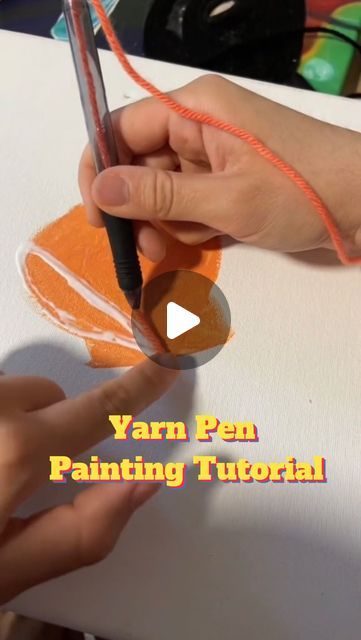 ☆ Mari Melody ☆ on Instagram: "How to make a yarn painting! Glueing yarn on canvas!
You can probably use elmer’s glue, I just haven’t tried it! Some people said they use sticky sheets which i think are fun for a less secure but quicker mess free option
Just don’t use super glue!! 

#sorryitsmari #yarnpainting #arthack #arttip #acrylicpainting #mixedmediaart #arttutorial" Painting And Stitching On Canvas, Yarn Glue Art, Paint With Yarn, Canvas Yarn Art Diy, Yarn Painting For Kids, Glue Painting On Canvas, Yarn Canvas Art, Yarn Art On Canvas, Yarn On Canvas