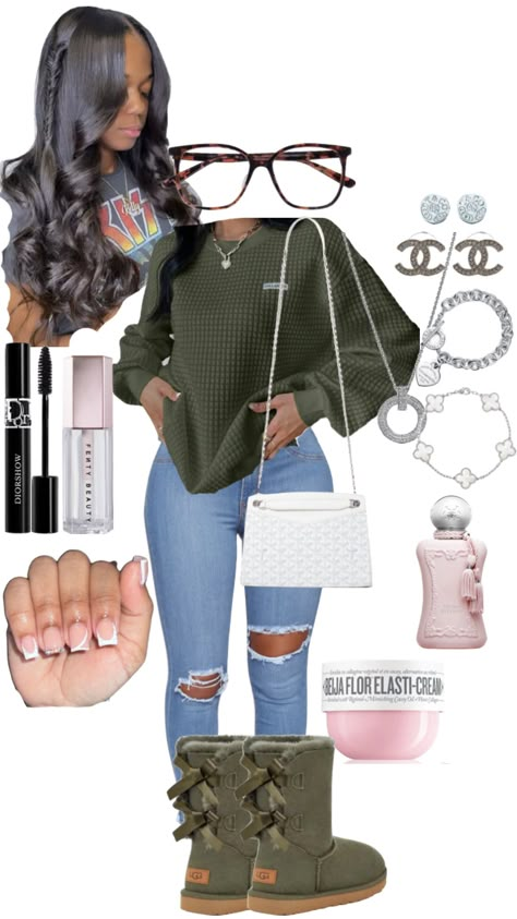 Haunted House Outfit Ideas Casual, Shein Fall Outfits Ideas, Black Women Fashion Inspo Outfits, Classy Outfits For Black Women, Fall Swag Outfits, Baddie Thanksgiving Outfits, Fall Picnic Outfit, Plus Size Fall Outfits Big Stomach, Fall Outfit Colors