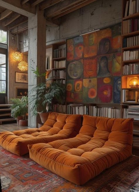 70s Interior, Deco Studio, Retro Interior, Style Deco, Apartment Decor Inspiration, Dream House Interior, Living Room Ideas, Dream House Decor, Living Room Inspiration