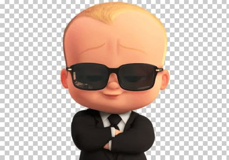 Boss Baby Stickers, Boss Baby Png, Funny Baby Cartoon, Animation Sticker, Bos Baby, Baby Movie, Back In Business, Boss Birthday, Baby Boss