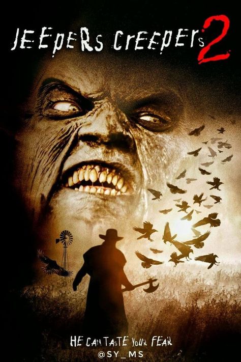 Jeepers Creepers 2 (2003) Audio : Hindi, Tamil, Telugu & English 420p : https://pdisklink.com/1/bnYyZ3k1MDAzZGtm?dn=2 720p : https://pdisklink.com/1/bnYyZ3k1MDAzZGtm?dn=3 1080p : https://pdisklink.com/1/bnYyZ3k1MDAzZGtm?dn=1 If you want to watch this movie, so contact me... *Movie Rs.20 (USD $0.50) CONTACT ON WHATSAPP 9582035764 Online Order : https://wa.me/qr/UEX2PCLIWGIPH1 Jeepers Creepers Wallpaper, Jeepers Creepers 2, Ip Man Movie, Jeepers Creepers 3, Back To School Movie, Dance Of The Dead, The Creeper, Slasher Film, Zombie Movies